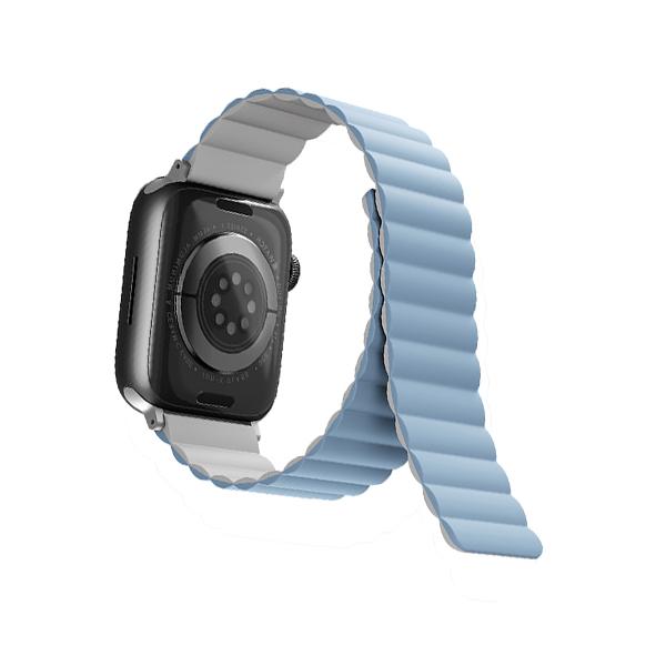 Dây Đeo UNIQ Revix Reversible Magnetic Silicone Strap (42/41/40mm) Chính Hãng