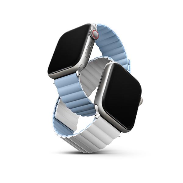 Dây Đeo UNIQ Revix Reversible Magnetic Silicone Strap (42/41/40mm) Chính Hãng