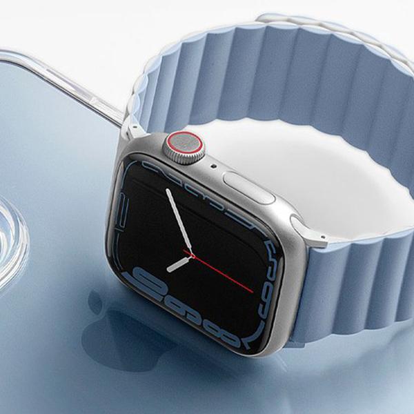 Dây Đeo UNIQ Revix Reversible Magnetic Silicone Strap (42/44/45mm) Chính Hãng