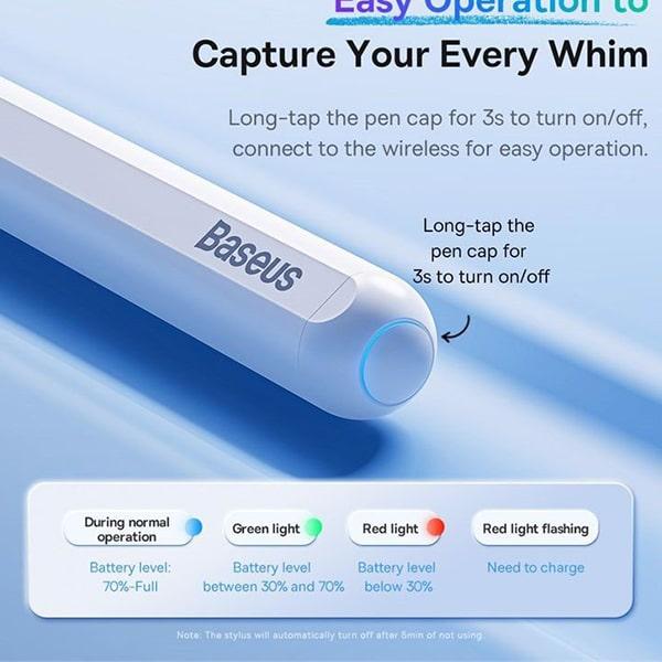 Bút Cảm Ứng Baseus Pencil 2 Smooth Writing Stylus For iPad Likenew - Fullbox