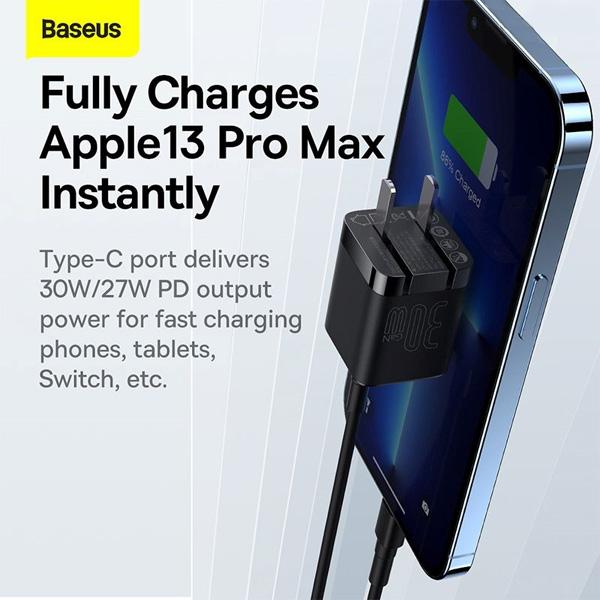 Củ Sạc Nhanh Baseus GaN3 Quick Charger 1C 30W
