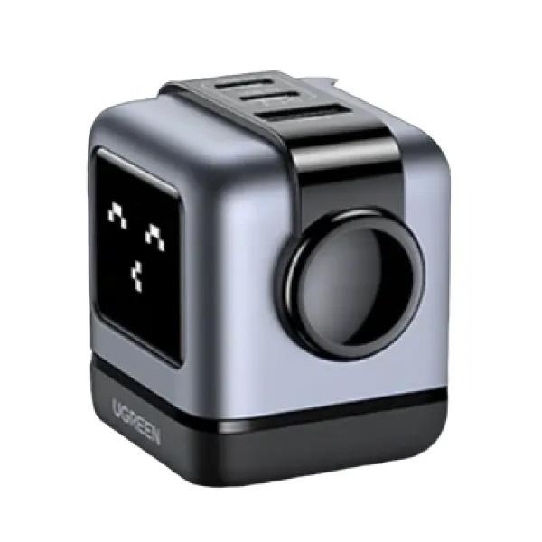 Củ Sạc Nhanh UGREEN GaN Nexode Robot 3 Cổng 65W