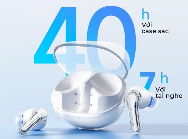 thời lượng pin soundpeat clear