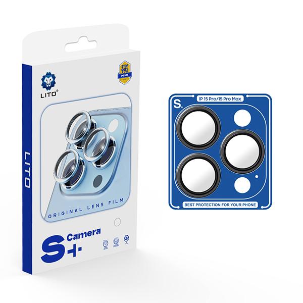 Miếng Dán Bảo Vệ Camera LITO Viền Kim Loại Màu Cao Cấp Cho iPhone 15 Pro|15 Pro Max