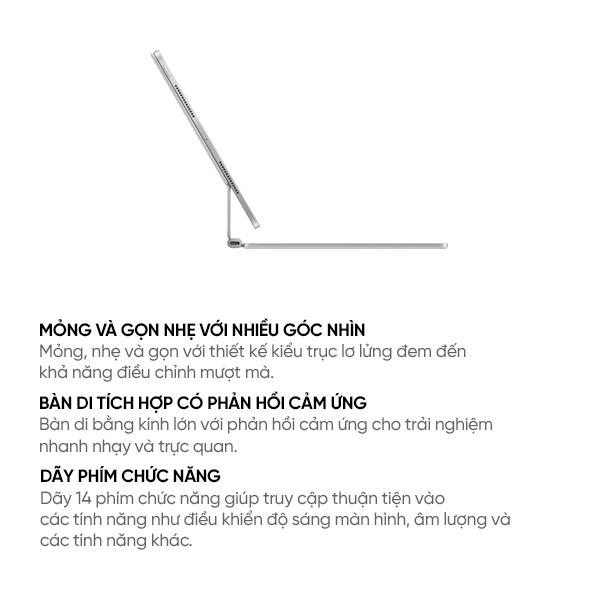 Bàn phím Apple Magic Keyboard iPad Pro M4 13 inch (2024) | Chính Hãng Apple Việt Nam