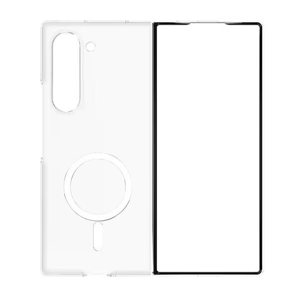 Ốp Lưng Trong Suốt Từ Tính Cho Samsung Galaxy Z Fold 6