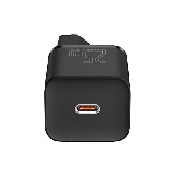 Bộ Sạc Baseus Palm 1C 20W US Kèm Cáp Sạc Chính Hãng