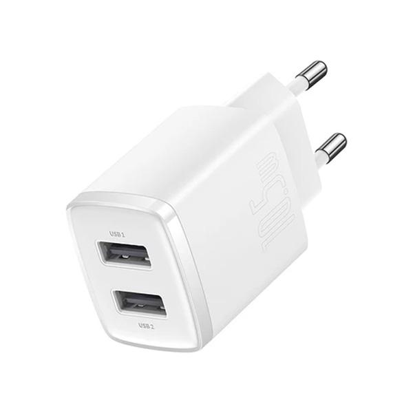 Củ Sạc Nhanh BASEUS Compact 2U 10.5W EU