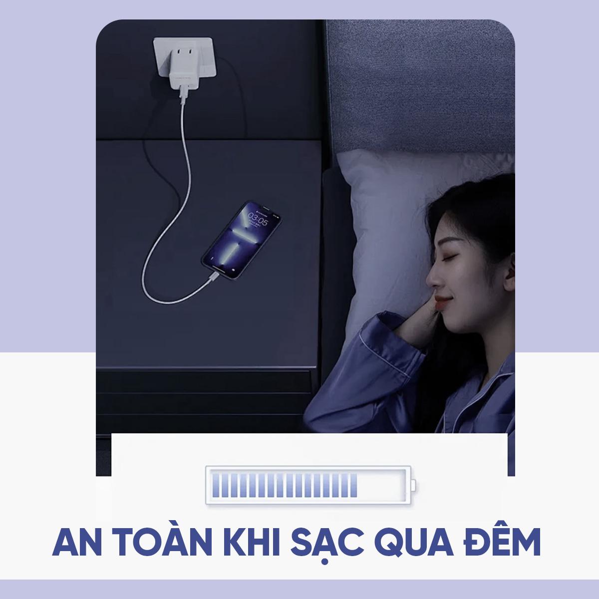 Bộ Sạc Nhanh Diposi Kèm Cáp C-Lightning PD20W Chính Hãng