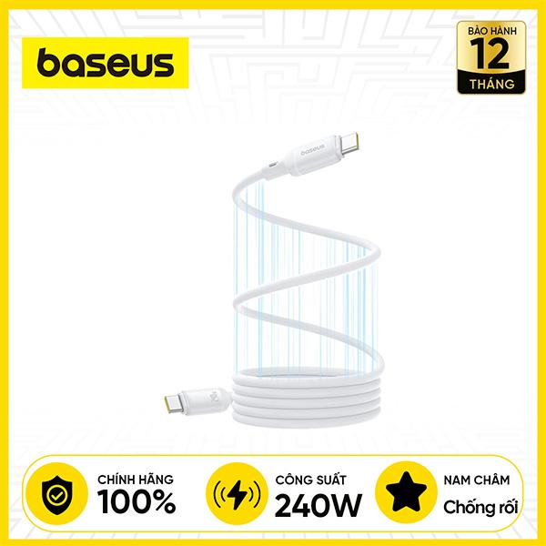 Cáp Sạc Nhanh BASEUS PicoGo 240W Magnetic USB-C to USB-C 1m