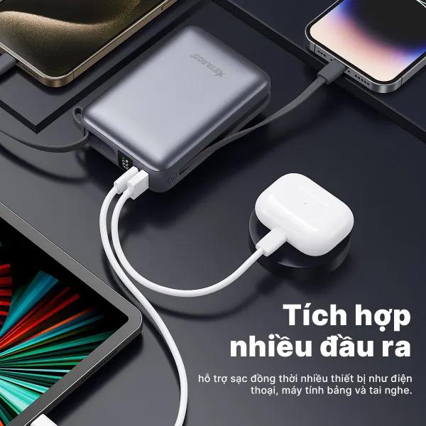 Pin Sạc Dự Phòng Stargo Star X2 20000mAh 22.5W Chính Hãng