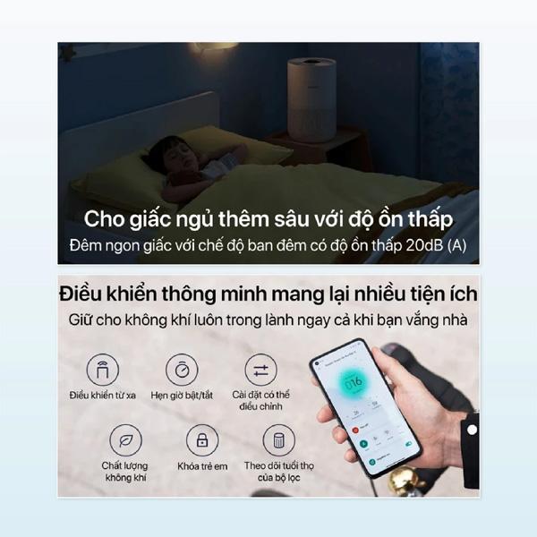 Máy Lọc Không Khí Xiaomi Smart Air Purifier 4 Compact EU Chính Hãng