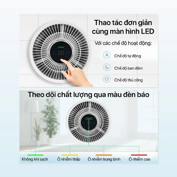 Máy Lọc Không Khí Xiaomi Smart Air Purifier 4 Compact EU Chính Hãng