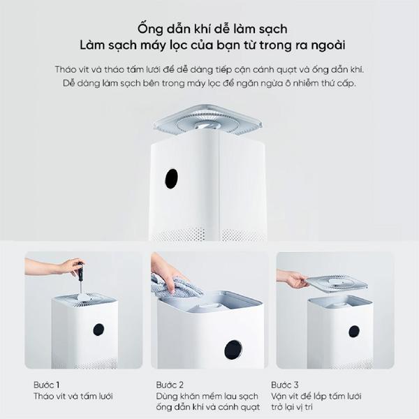 Máy Lọc Không Khí Xiaomi Smart Air Purifier 4 Compact EU Chính Hãng