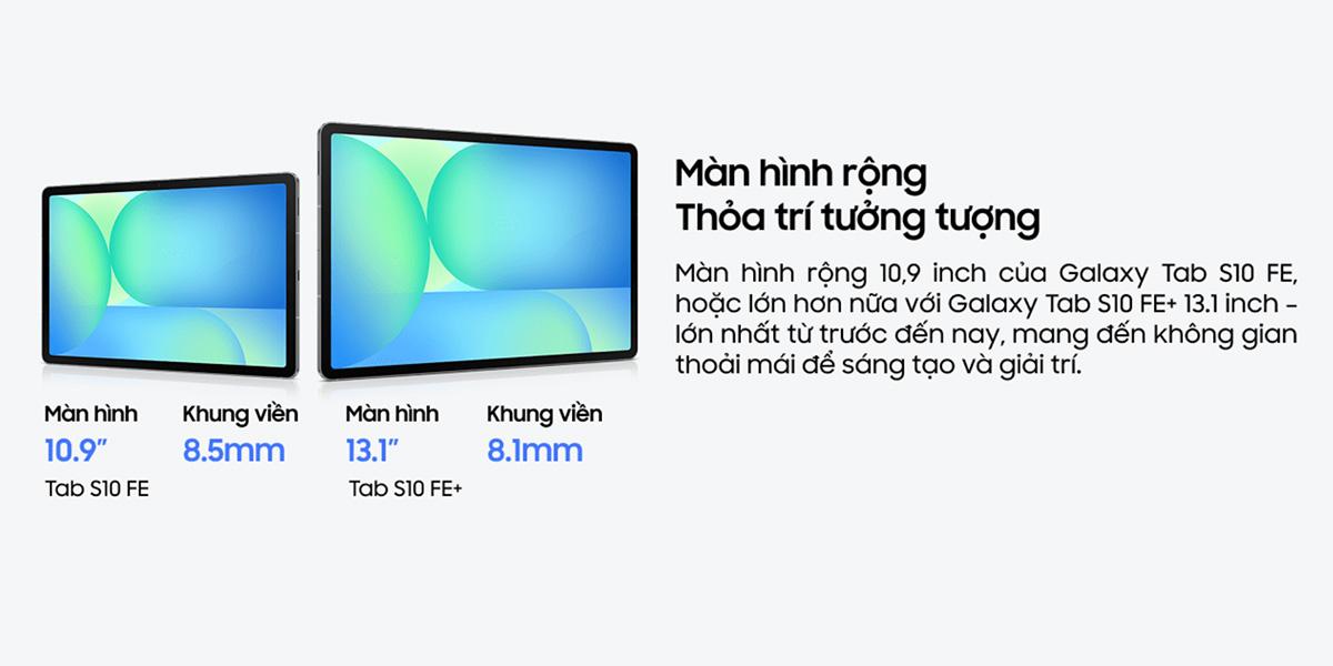Samsung Galaxy Tab S10 FE Wifi 12GB/256GB Chính Hãng
