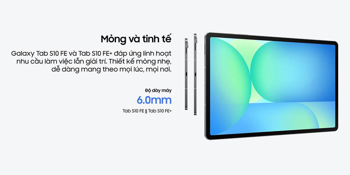Samsung Galaxy Tab S10 FE Wifi 12GB/256GB Chính Hãng