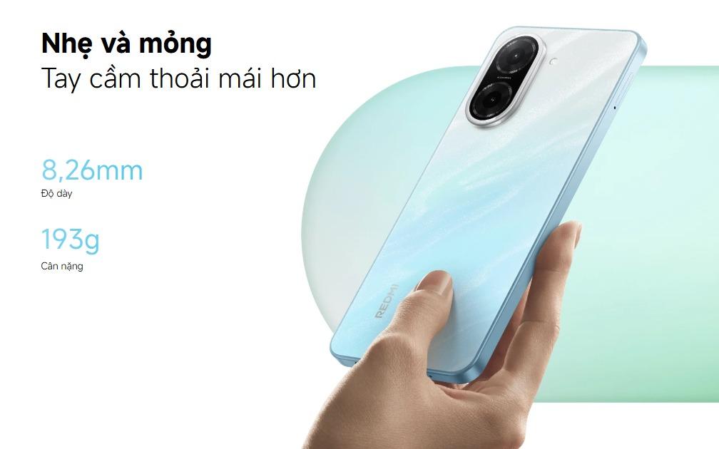 Nhẹ v&agrave; mỏng với phi&ecirc;n bản m&agrave;u xanh đại dương