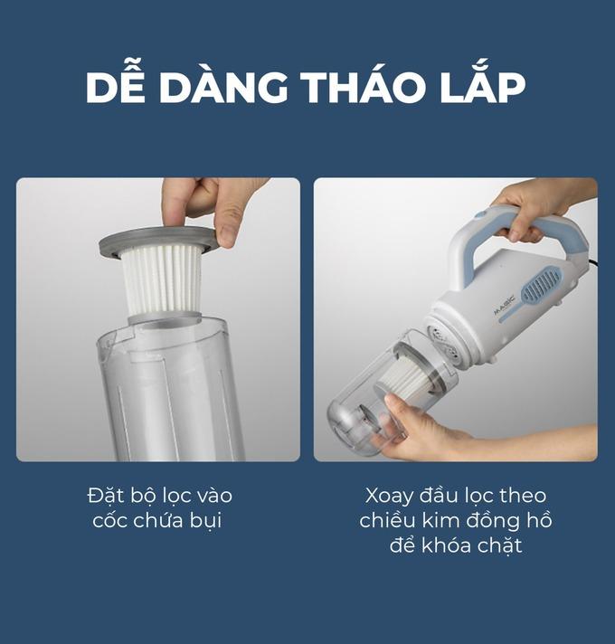 Dễ d&agrave;ng th&aacute;o lắp, vệ sinh đơn giản