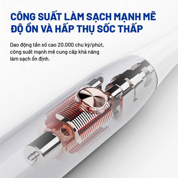 Đầu Bàn Chải Điện Hyundai OC012BWH Chính Hãng