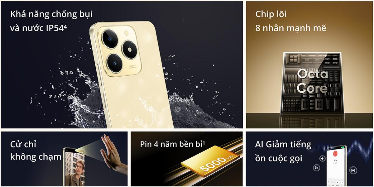 Realme C61 4GB/128GB Chính Hãng