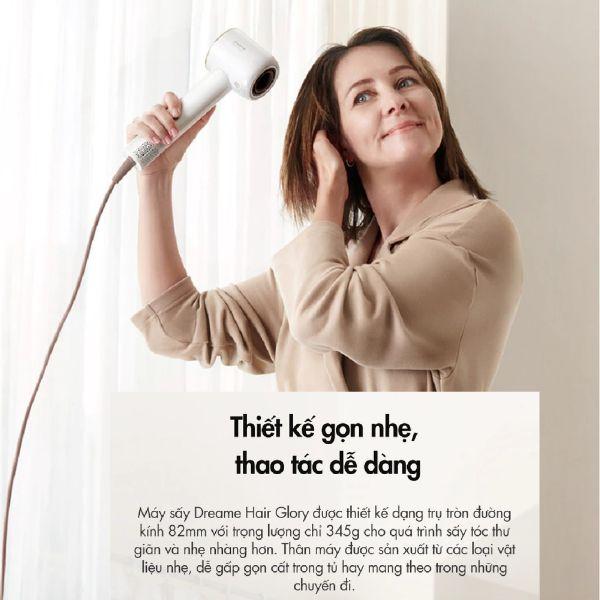 Máy sấy tóc Dreame Glory Standard Pro | Sấy Nhanh Trong 2 Phút | Chế Độ Nóng Lạnh Luân Phiên Chính Hãng