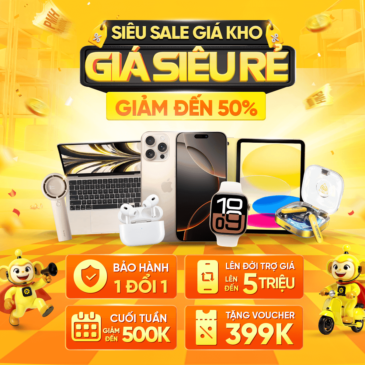 Giá siêu rẻ - giảm đến 50%