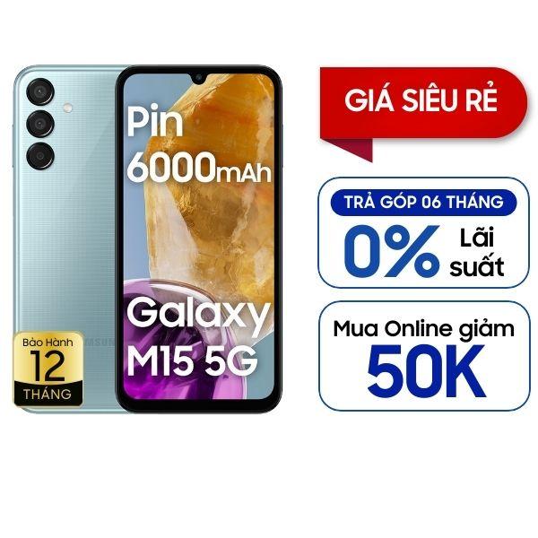 Samsung Galaxy M15 5G 4GB/128GB Chính Hãng - BHĐT