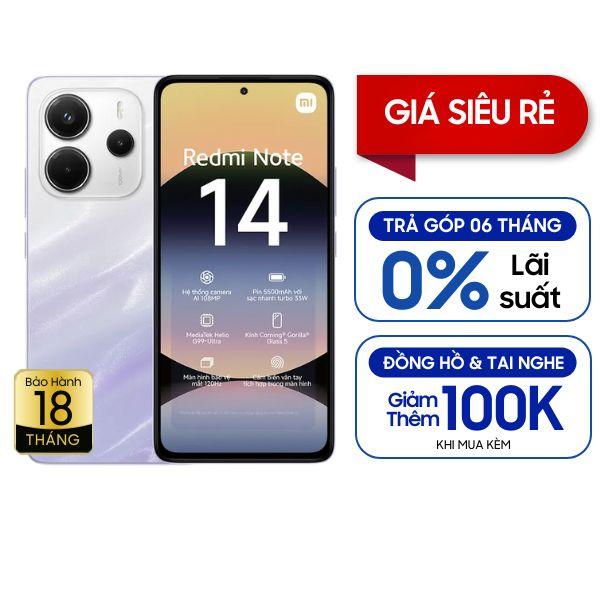Xiaomi Redmi Note 14 8GB/128GB Chính Hãng