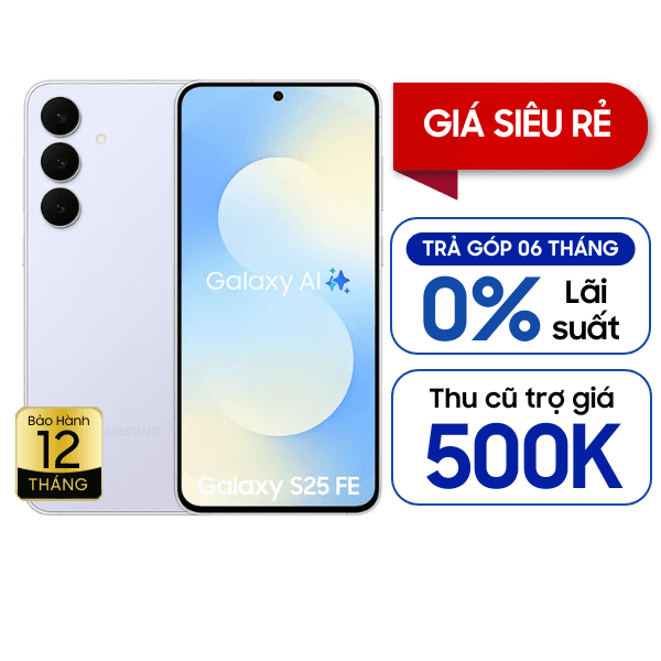 Samsung Galaxy S25 FE 5G 8GB/128GB Chính Hãng  BHĐT