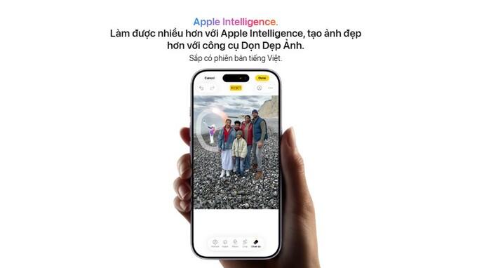 Apple Intelligence th&ocirc;ng minh