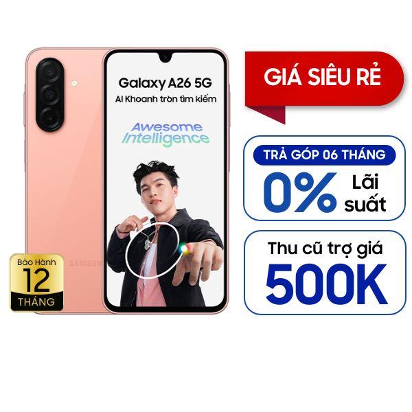  Samsung Galaxy A26 5G 8GB/128GB Likenew Fullbox