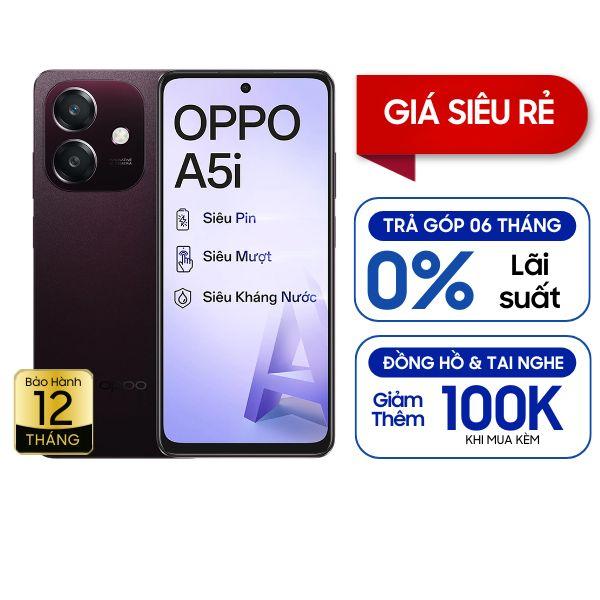 Oppo A5i 4GB/128GB Likenew Fullbox