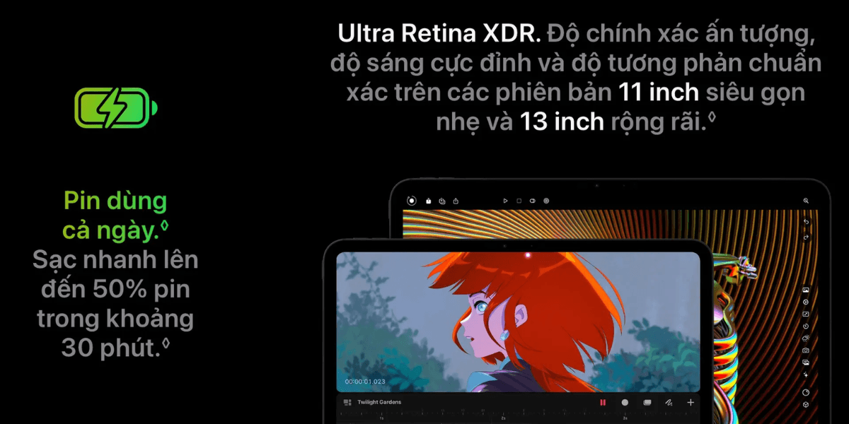 iPad Pro M5 11 inch 2025 5G 256GB | Chính Hãng Apple Việt Nam 