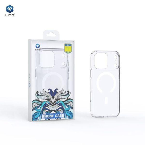 Ốp Lưng Magsafe LITO Trong Suốt Cho iPhone 17 Series & iPhone Air