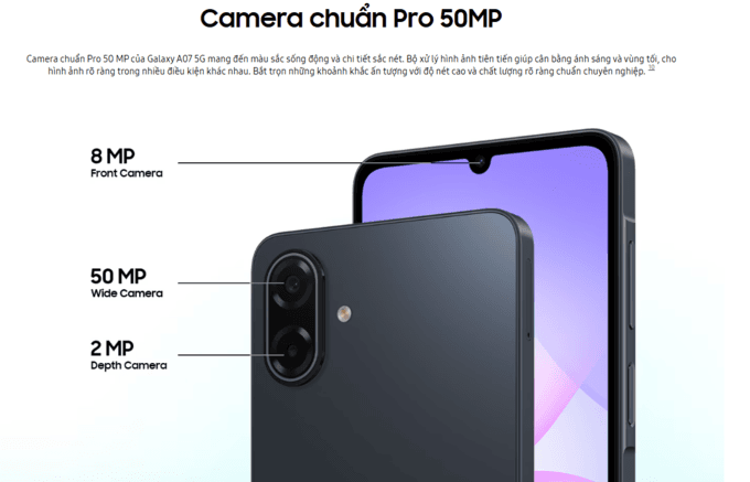 Camera 50MP