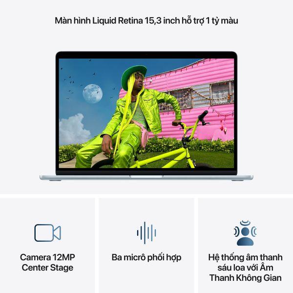 MacBook Air M5 13 Inch 10 CPU 8 GPU (16GB/512GB) | Chính Hãng Apple Việt Nam