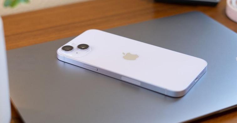 ngoại hình iphone 14 plus cũ