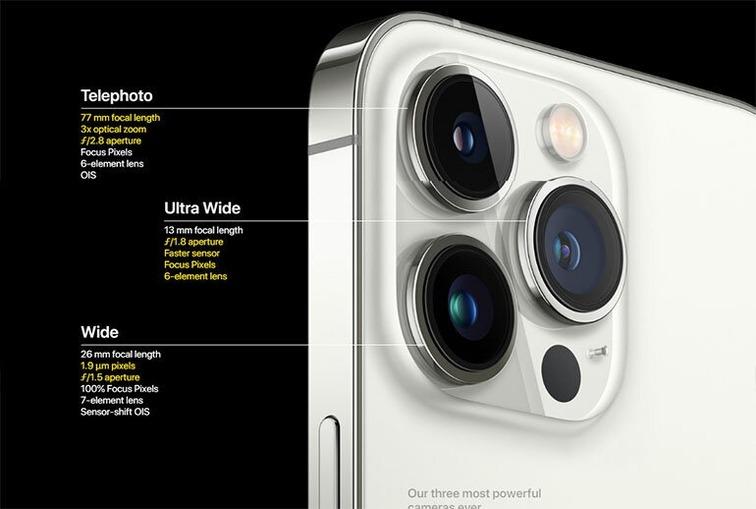 camera trên iphone 13 pro max