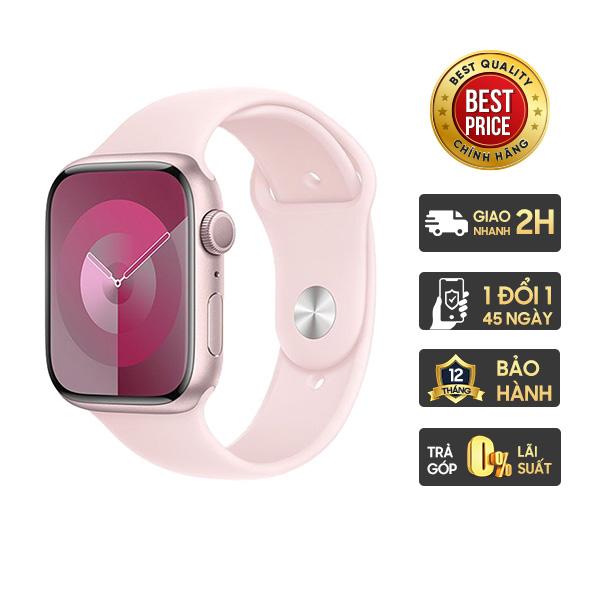 Apple Watch Series 9 41mm GPS Viền Nhôm Dây Cao Su Chính Hãng Apple Việt Nam