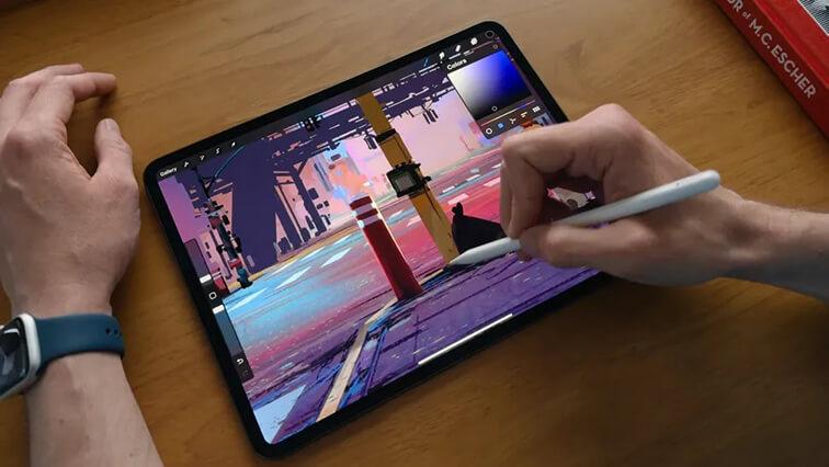 apple pencil pro điểm chạm chính xác