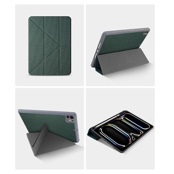 Bao Da IPad MUTURAL Y-Type With Pencil Holder cho iPad Pro M5 2025 | Pro M4 2024 13 Inch