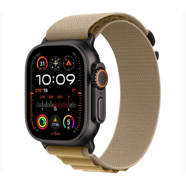 Apple Watch Ultra 2 49mm GPS + Cellular Viền Titanium Đen Dây Alpine Chính Hãng Apple Việt Nam