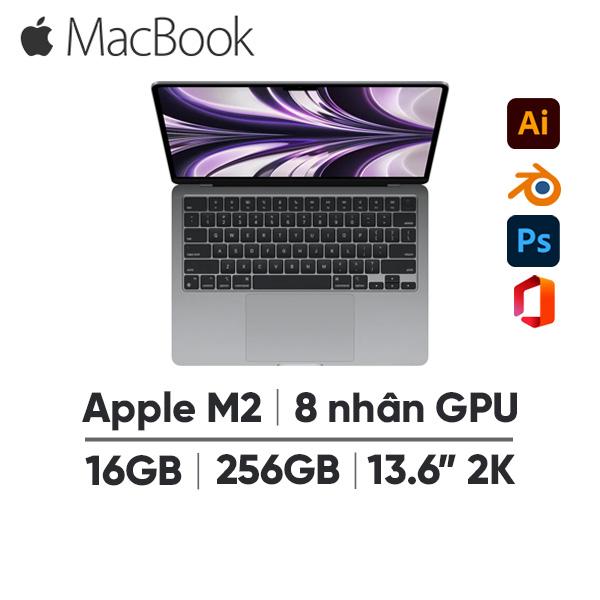 MacBook Air M2 13 Inch 8 CPU 8 GPU (16GB/256GB) | Chính Hãng Apple Việt Nam