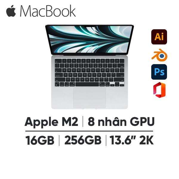 MacBook Air M2 13 Inch 8 CPU 8 GPU (16GB/256GB) | Chính Hãng Apple Việt Nam