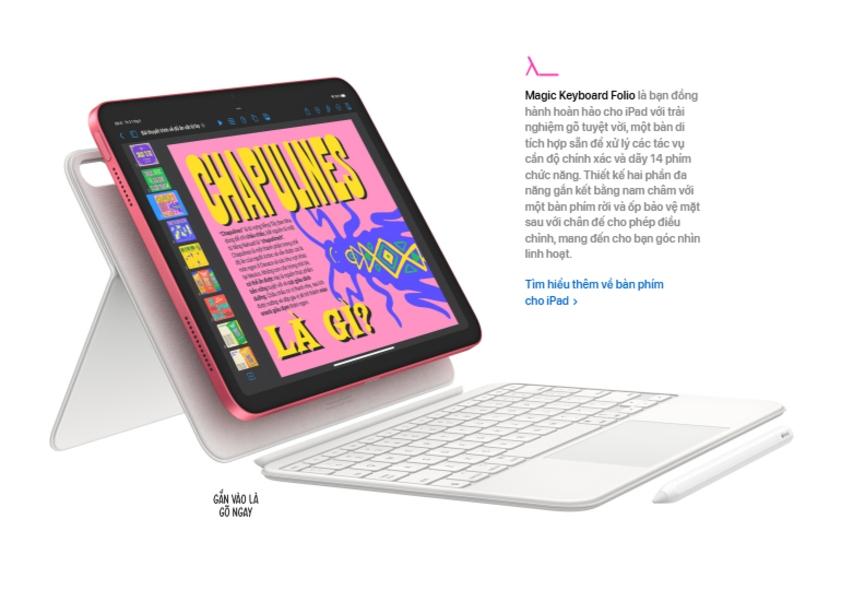 bàn phím iPad 11 A16 Wifi