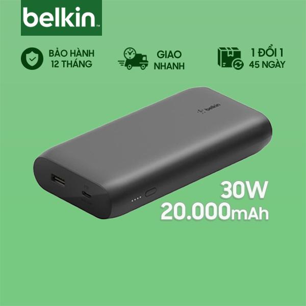 Pin Sạc Dự Phòng BELKIN Polyme Pocket Power PD 30W 20000mAh