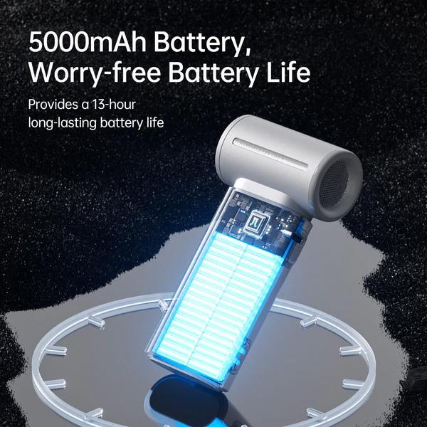 Quạt cầm tay mini Jisulife Life 9 3600mAh Chính Hãng