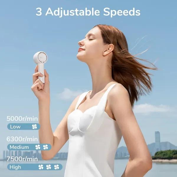 dung lượng pin Quạt cầm tay mini Jisulife FA42