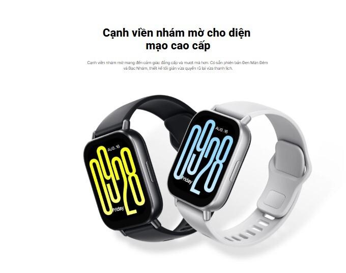 Thiết kế viền nhám mờ sang trọng