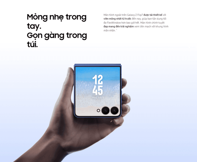 Mỏng nhẹ và bền bỉ